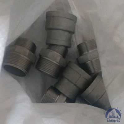 Муфта нержавеющая переходная DN 20х15 3/4"-1/2" 26,9х21,3 мм AISI 304 ВР-ВР купить в Волжском